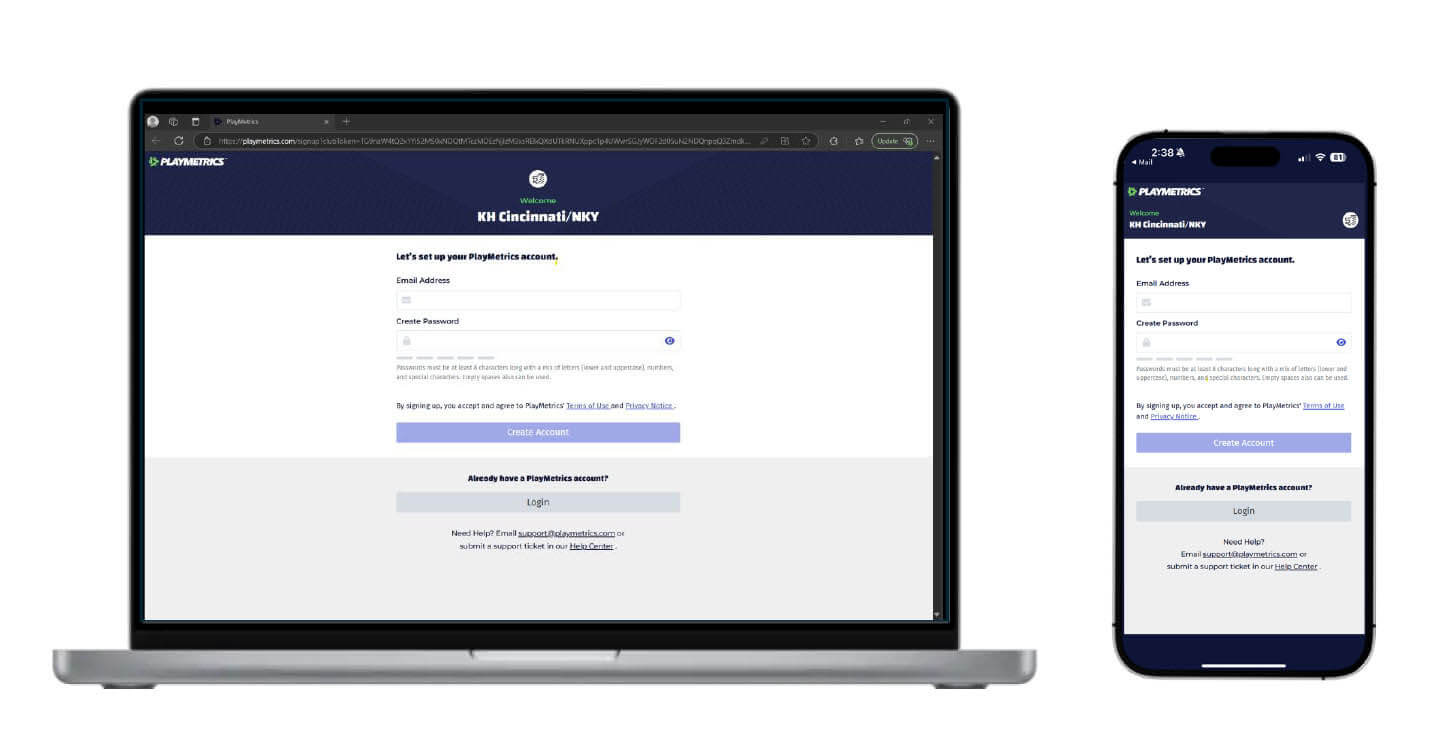 Step 2: Create Account